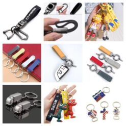 Buy All-Purpose Leather, Metal, and Rubber Keychains Online
