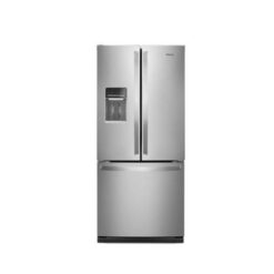 Shelf Pull Appliances - Whirlpool WRF560SEHZ 30 Wide French Door Refrigerator
