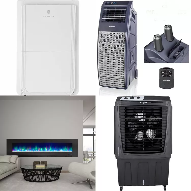 Truckload - 24 Pallets - 682 Pcs - Humidifiers / De-Humidifiers, Accessories, Fans - Mixed Conditions - Major Retailer - WH1T17